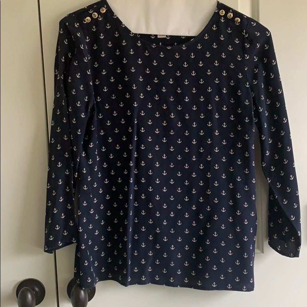 J. Crew 100% Silk Shirt